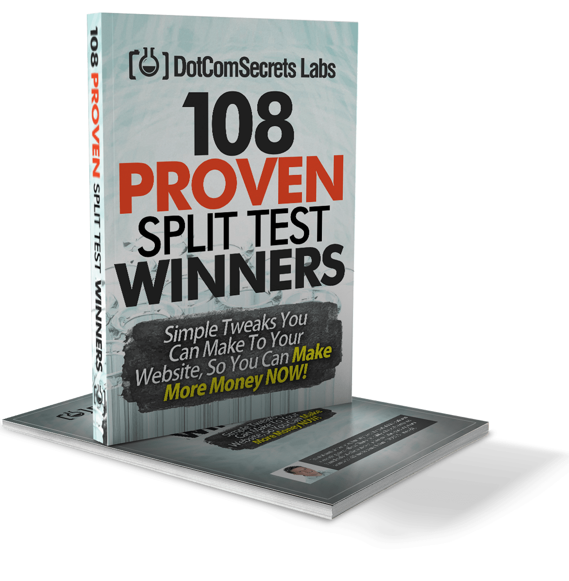 108 proven split test winners ebook cover